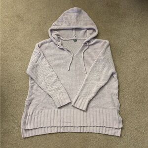 Aerie Lavender V-Neck Sweater